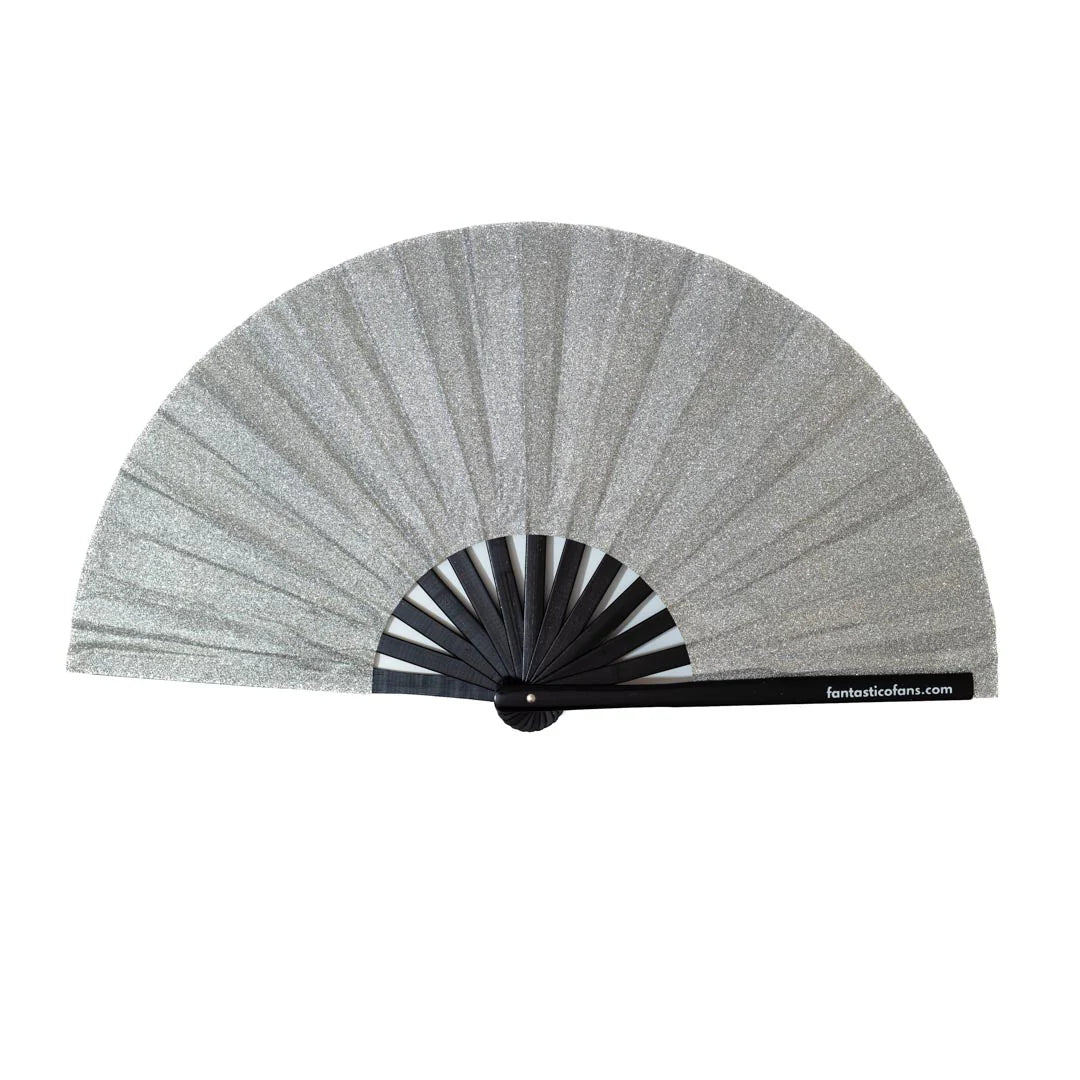 Fantastico Silver Mega Glitter XL Fan