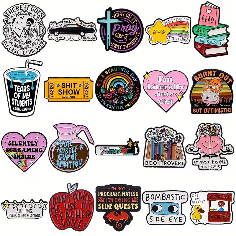 Sunrise Enamel Badge Collection