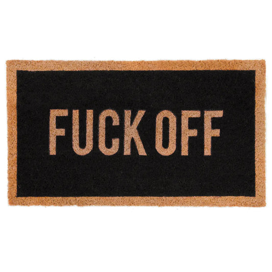 Fisura 'Fuck Off' coir-made Doormat