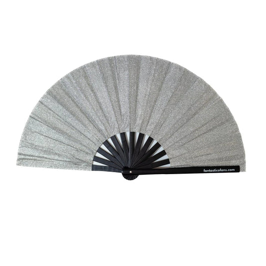 Fantastico Silver Mega Glitter XL Fan