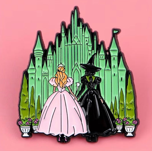 Wicked Enamel Badge