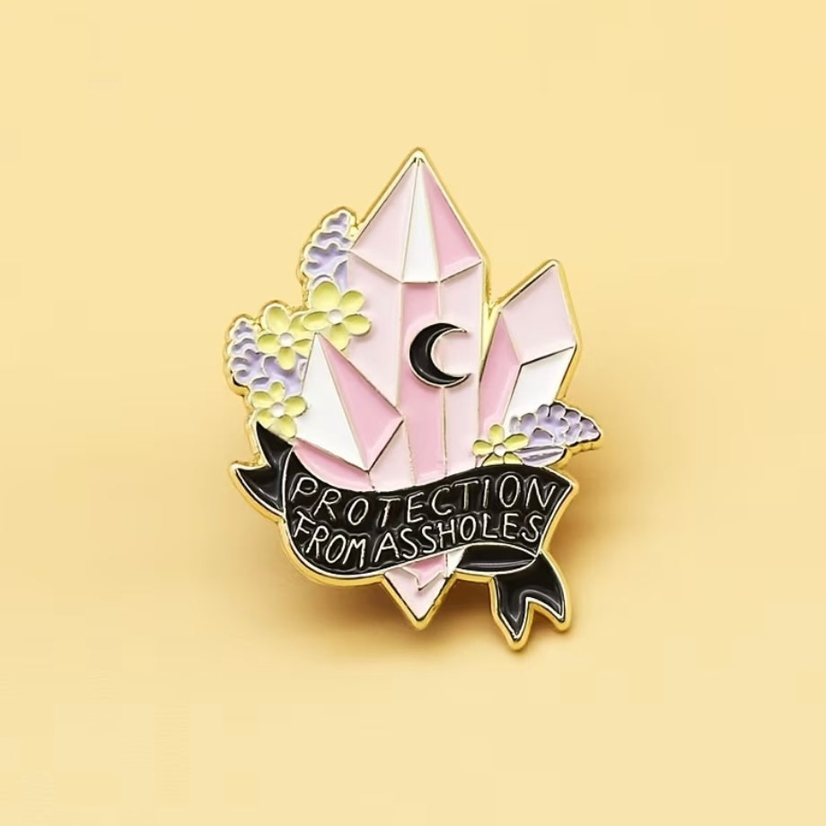 Protect Yourself Enamel Badge
