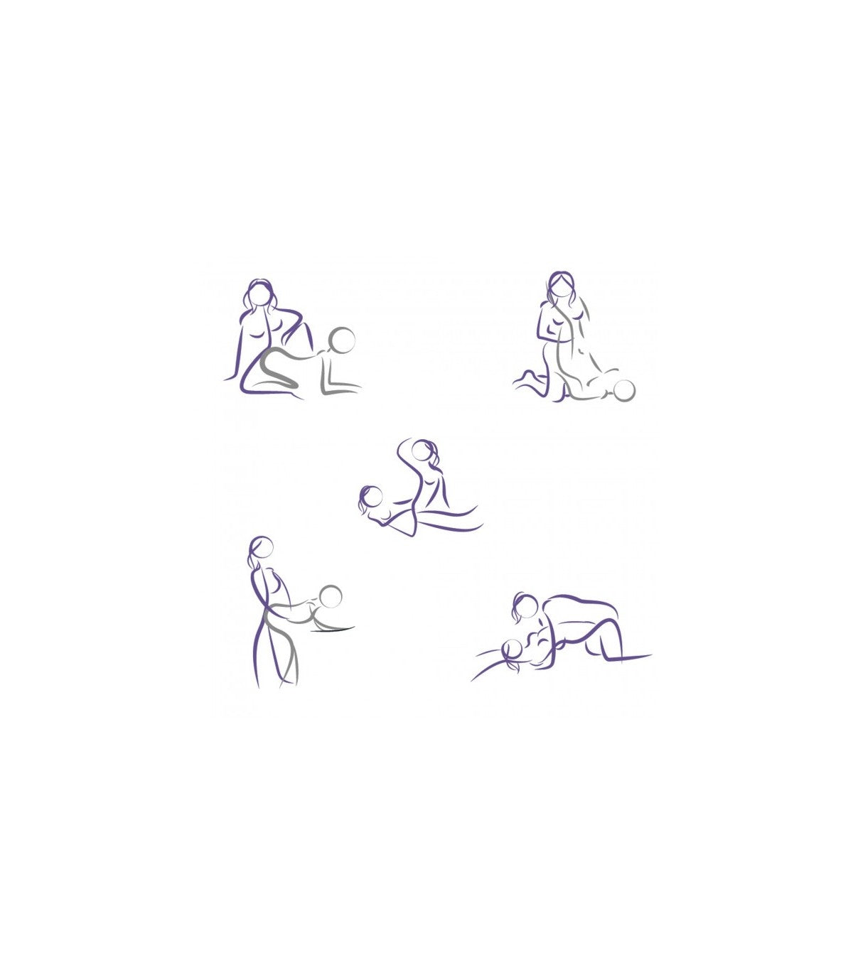 ADJUSTABLE HARNESS MULTI ORGASM XL BLUE