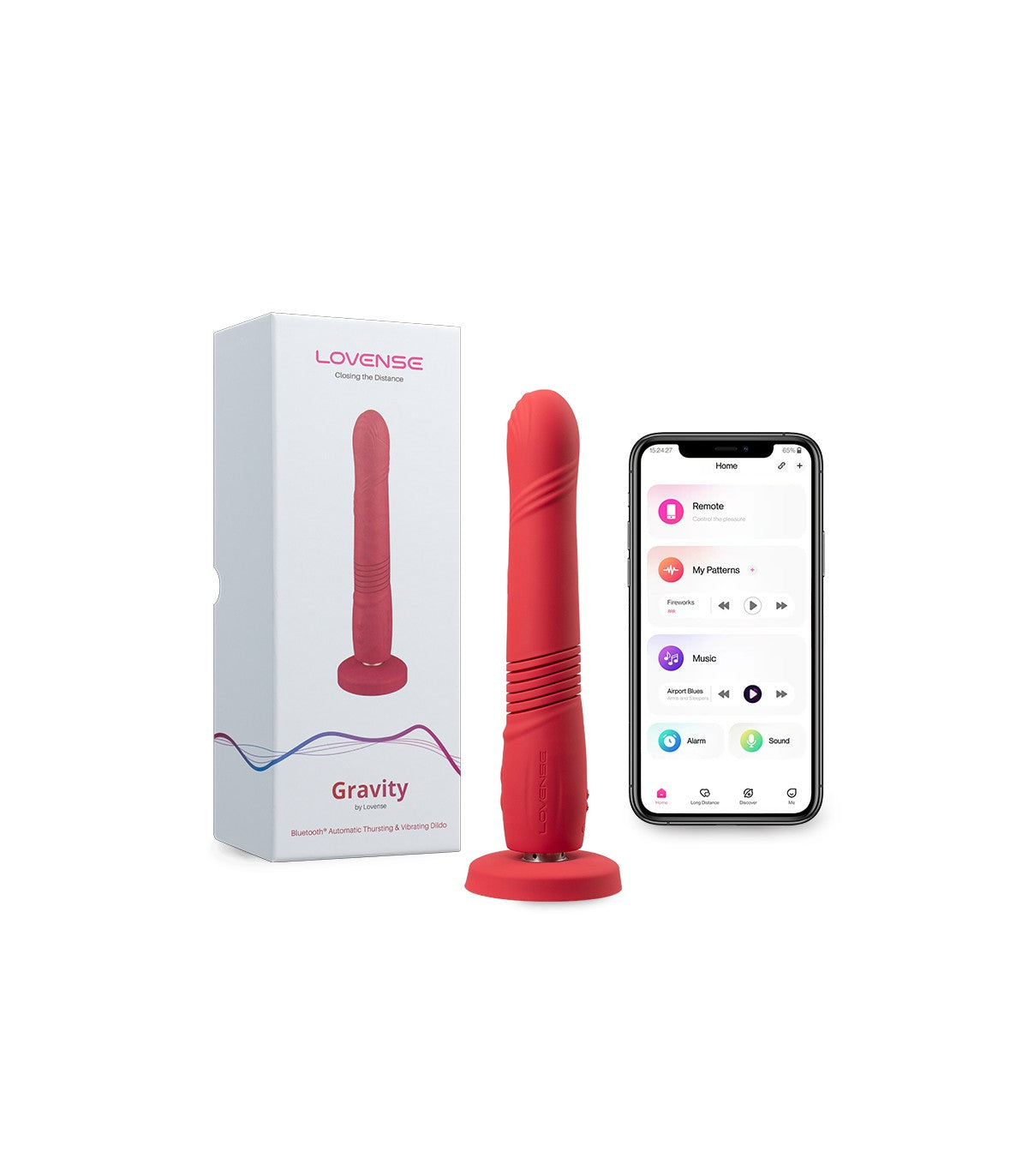 LOVENSE GRAVITY VIBRATOR UP AND DOWN